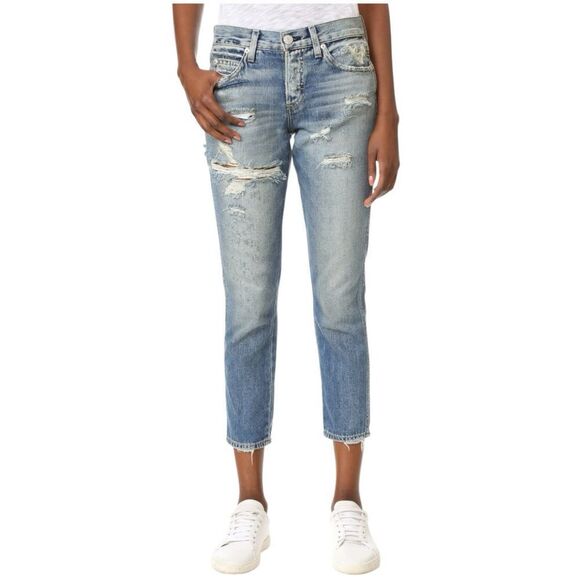 REVOLVE AMO TOMBOY CROP SIZE 27. SUPER SOFT. GREAT SPRING SUMMER JEAN. - Picture 4 of 12